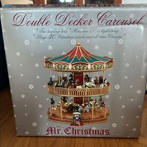 Mr. Christmas Double Decker Carousel